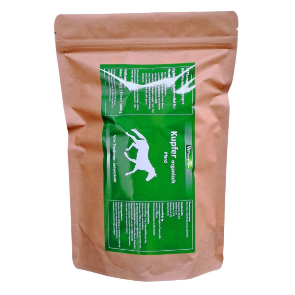 VETkampagne Kupfer organisch 1 kg Nachfüllpack ohne Messlöffel MHD 08/25